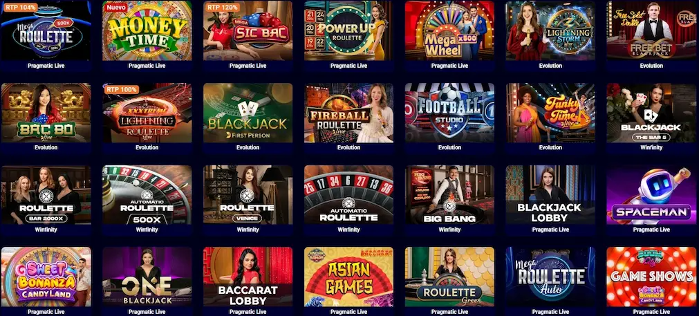 BlitzBet Casino games